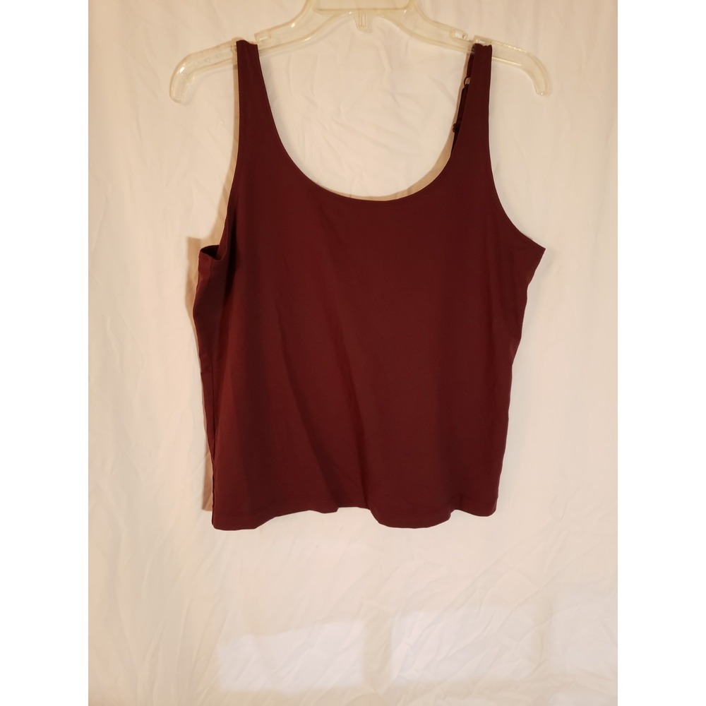 Women's Chicos Purple Adjustable Tank Top Size 2